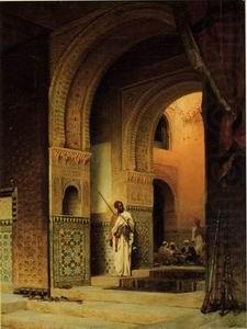 Arab or Arabic people and life. Orientalism oil paintings 173, unknow artist